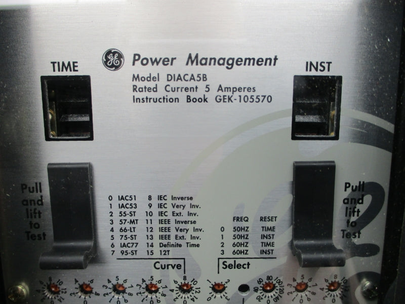 GENERAL ELECTRIC DIACA5B 5A NSMP