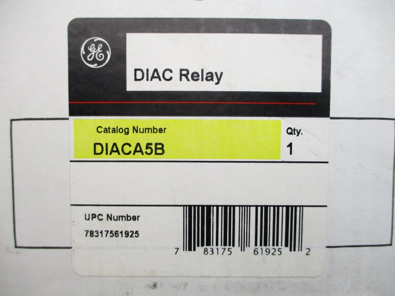 GENERAL ELECTRIC DIACA5B 5A NSMP