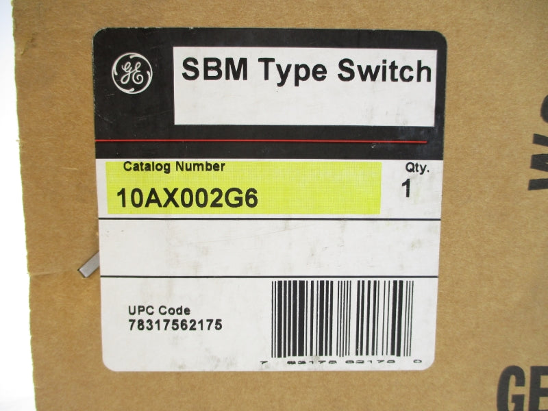 GENERAL ELECTRIC 10AX002G6 NSFS