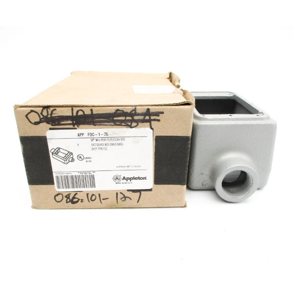 APPLETON FDC-1-75 3/4" NSMP