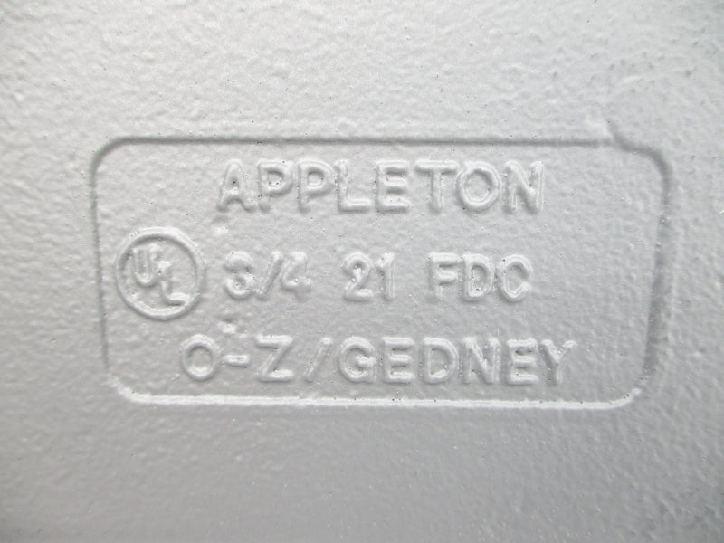 APPLETON FDC-1-75 3/4" NSMP