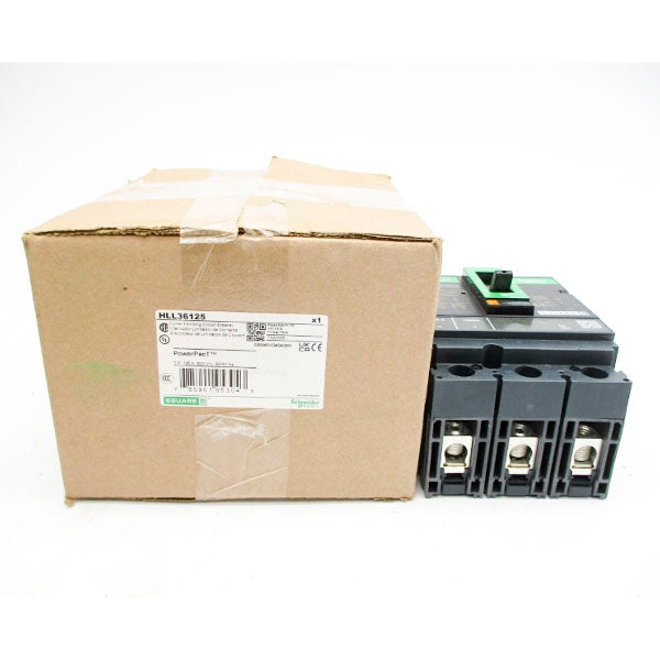 SQUARE D HLL36125 600V 125A NSMP