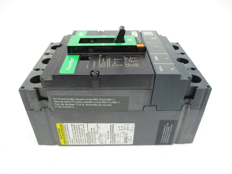 SQUARE D HLL36125 600V 125A NSMP