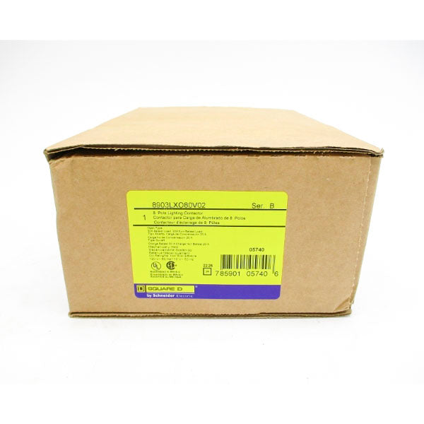 SQUARE D 8903LXO80V02 SER. B 120V 30A NSFS