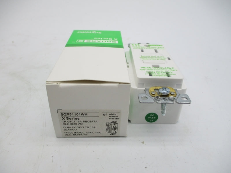 SQUARE D SQR51101WH 125VAC 15A (PKG OF 10) NSMP