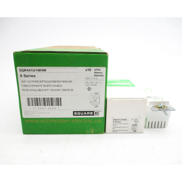 SQUARE D SQR441U1WHW 125VAC 15A (PKG OF 10) NSMP