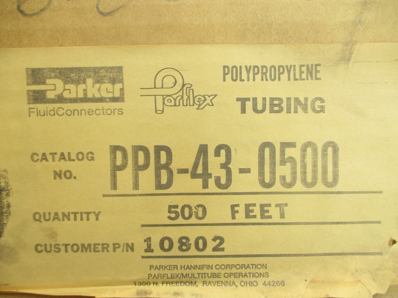 PARKER PPB-43-0500 500FT NSMP