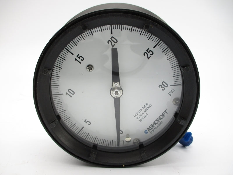 ASHCROFT 45-1379-AS-02L-30# 0-30PSI 4-1/2" NSMP