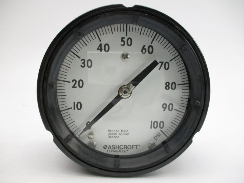 ASHCROFT 45-1279-AS-04B-100# 0-100PSI 4-1/2" NSMP