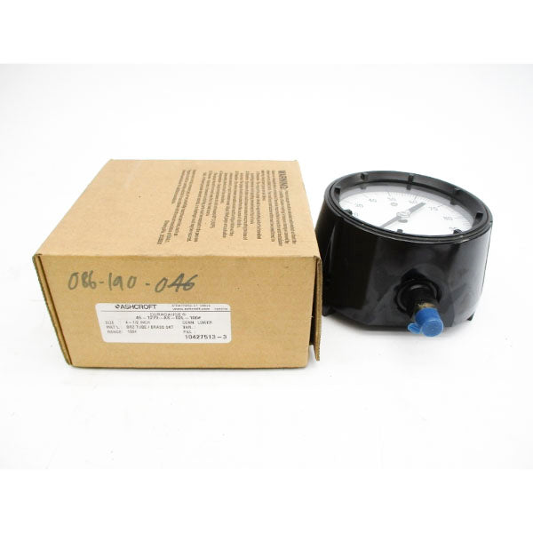 ASHCROFT 45-1279-AS-02L-100# 0-100PSI 4-1/2" NSMP