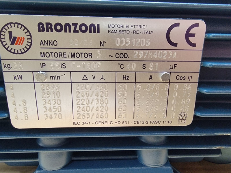 WINTEK TRMB32-75/C/GH W/ BRONZONI 297M4023A 460V 8.8A NSNP