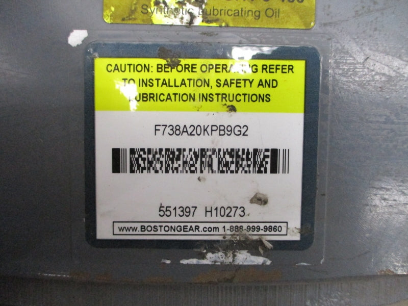 BOSTON GEAR F738A20KPB9G2 NSNP