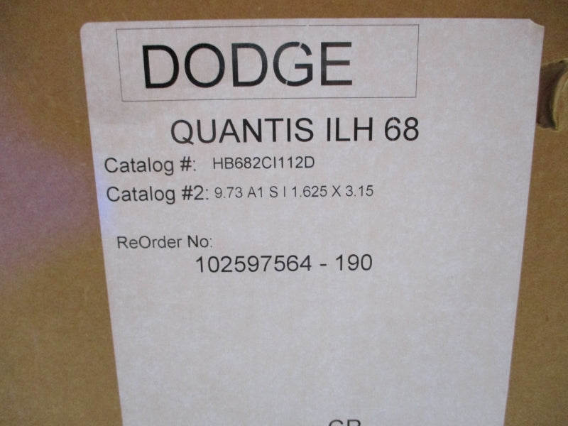 DODGE QUANTIS HB682CI112D W/ MODICON TELEMECANIQUE BPH1902N5MA2CA1 480V 79.6A NSMP