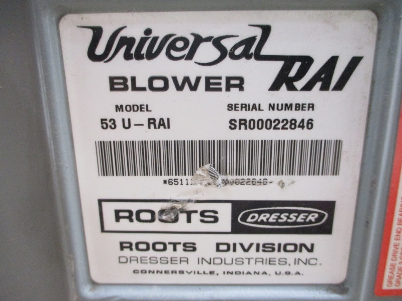 ROOTS DRESSER 53U-RAI (AS PICTURED) NSNP