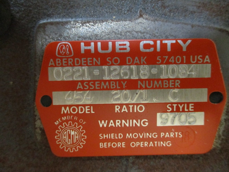 HUB CITY 0221-12618-1084 454 NSMP