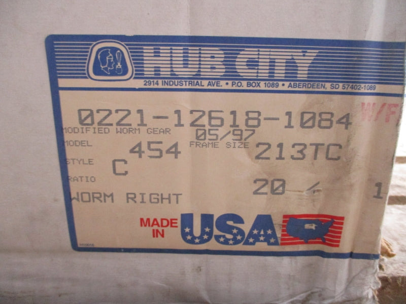 HUB CITY 0221-12618-1084 454 NSMP