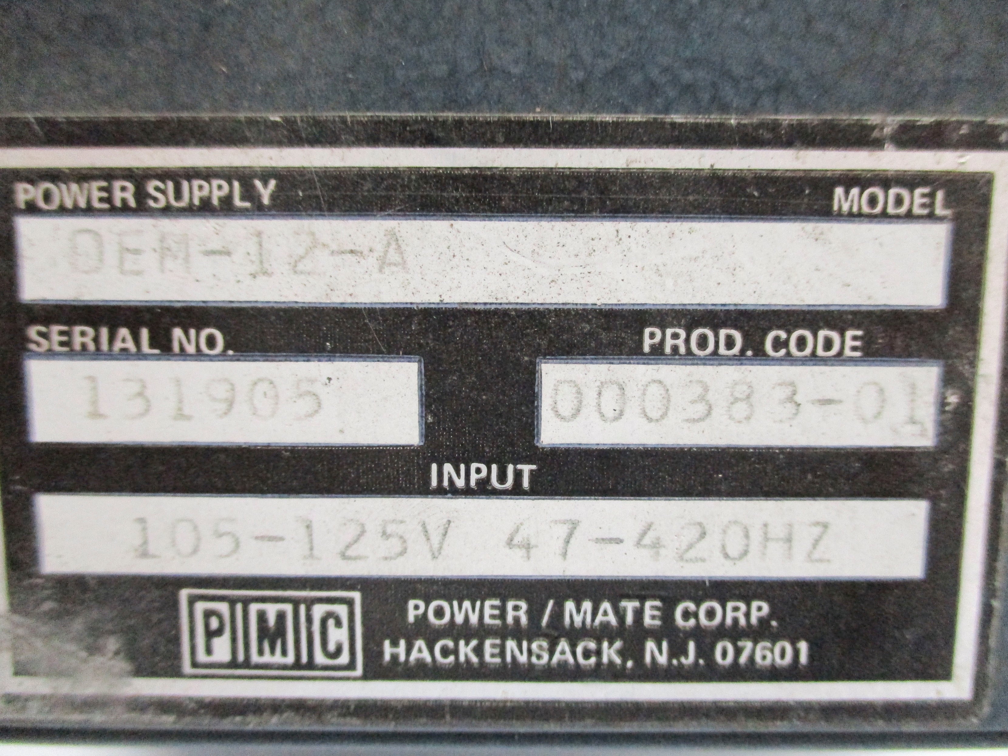 PMC OEM-12-A NSNP