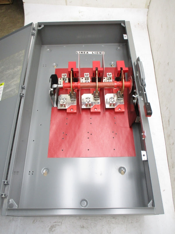 SQUARE D HU365 SER. E04 600VAC 400A NSMP
