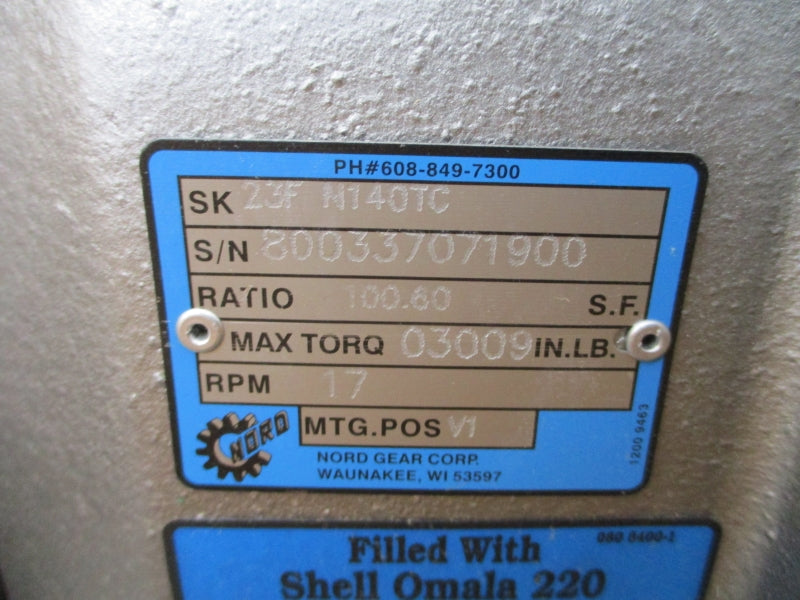 NORD SK23FN140TC NSMP