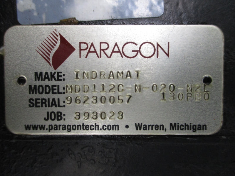 INDRAMAT MDD112C-N-020-N2L130-PB0 UNMP