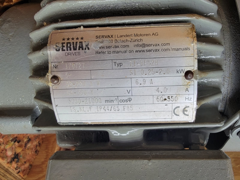 FISCHER SERVAX 71-RFB2B 176727 54-380V 6.9A REMAN