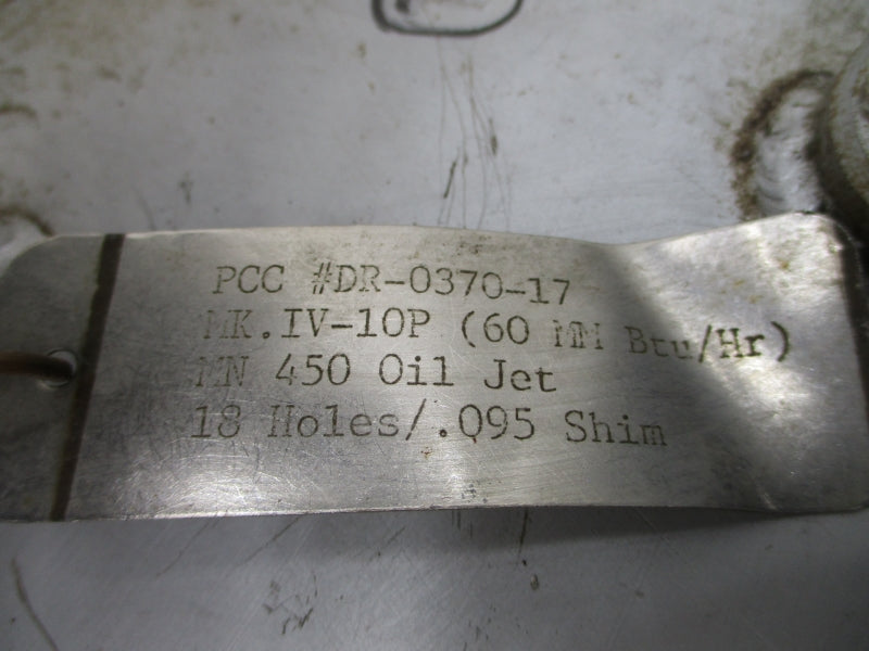 PROCESS COMBUSTION DR-0370-17 IV-10P NSNP
