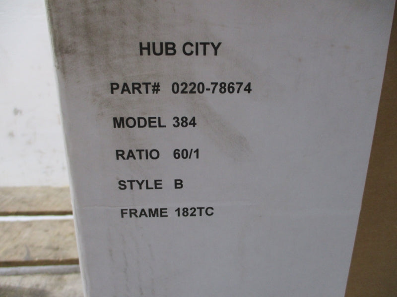 HUB CITY 0220-78674 384 NSFS