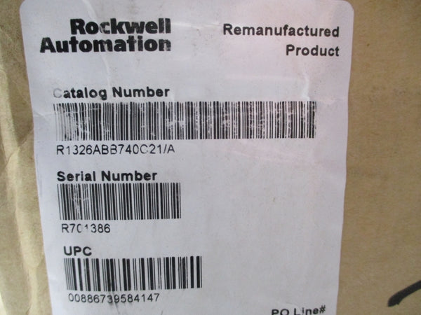 RELIANCE ELECTRIC 1326AB-B740C-21 SER. C 20.9A REMAN