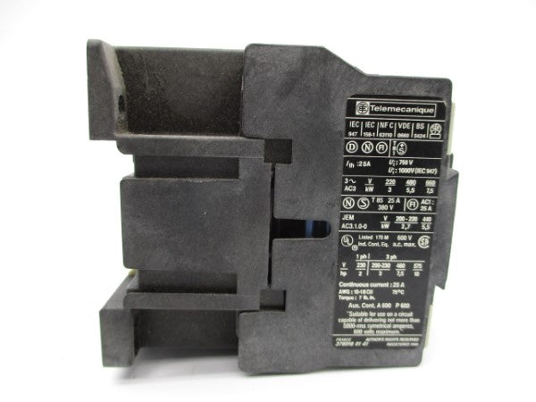 TELEMECANIQUE LC1D1210B6 24V 25A NSNP