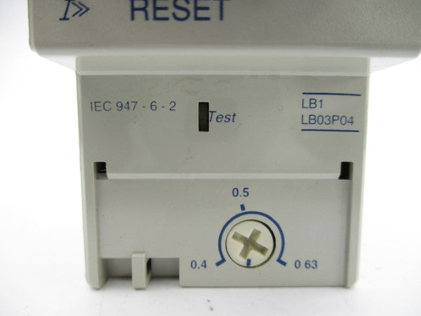 TELEMECANIQUE LB1LB03P04 690VAC 0.4-0.63A NSNP