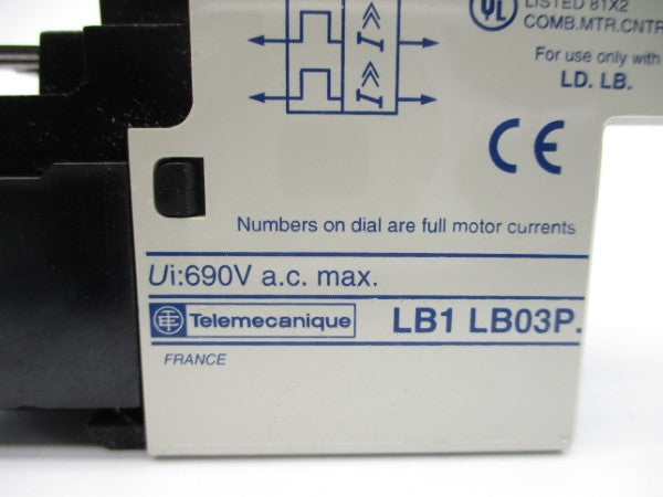 TELEMECANIQUE LB1LB03P04 690VAC 0.4-0.63A NSNP