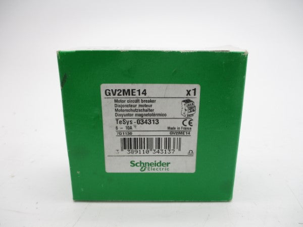 SCHNEIDER ELECTRIC GV2ME14 6-10A NSFS