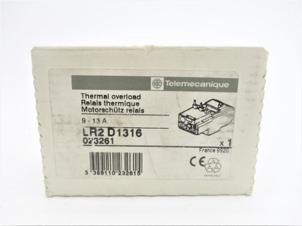 TELEMECANIQUE LR2D1316 023261 660V 9-13A NSFS