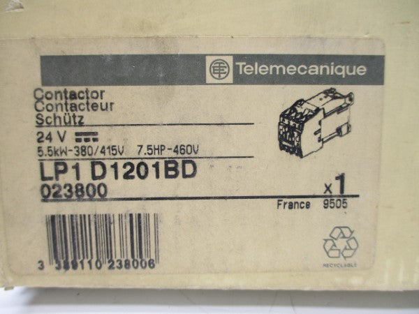 TELEMECANIQUE LP1D1201BD 24V NSMP