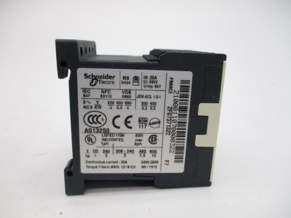 TELEMECANIQUE LC1K1210F7 110V 20A NSMP