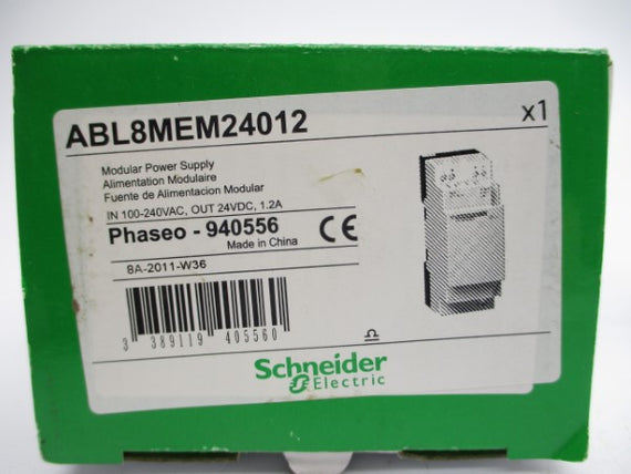 SCHNEIDER ELECTRIC ABL8MEM24012 100-240VAC 0.65-0.40A NSMP