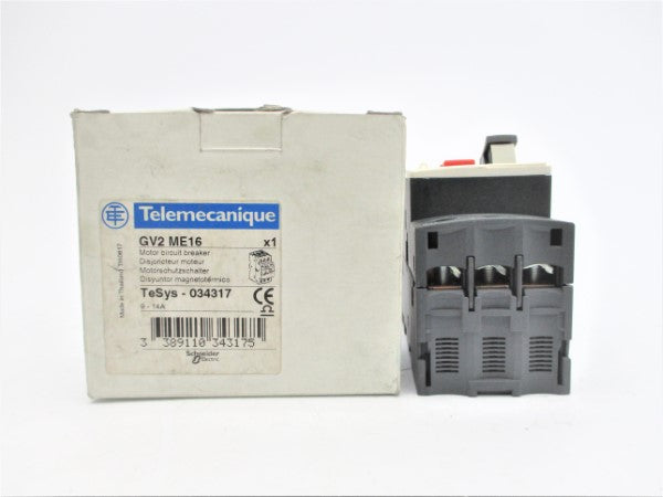 TELEMECANIQUE GV2ME16 600VAC 9-14A NSMP
