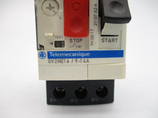TELEMECANIQUE GV2ME16 600VAC 9-14A NSMP