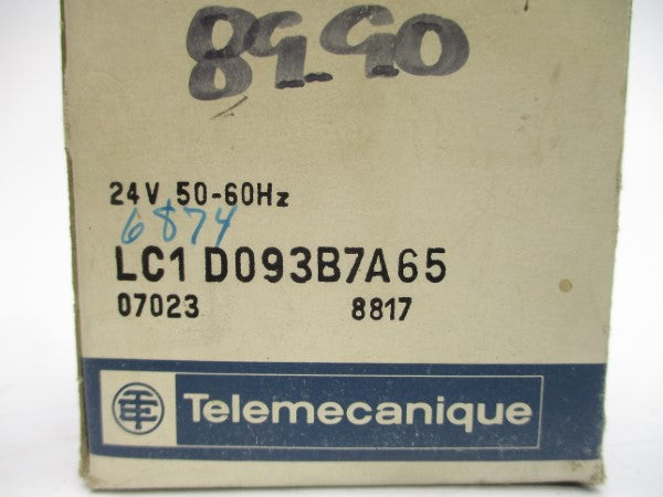 TELEMECANIQUE LC1D093B7A65 24V 25A NSMP