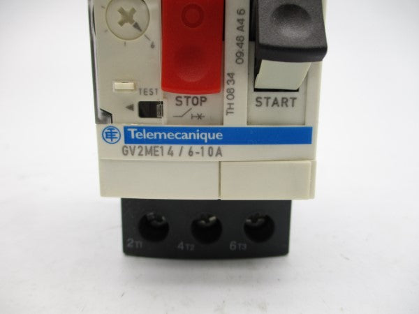TELEMECANIQUE GV2ME14 600VAC 6-10A NSMP