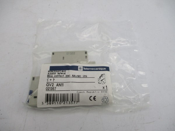 TELEMECANIQUE GV2AN11 690V 10A (PKG OF 10) NSMP