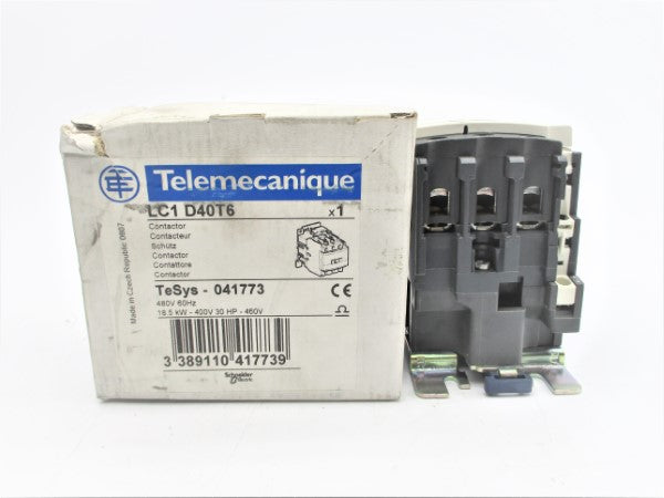 TELEMECANIQUE LC1D40T6 480V NSMP