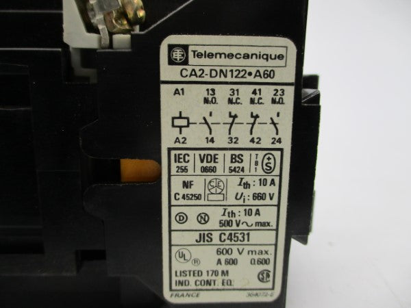 TELEMECANIQUE CA2-DN122-A60 220-240V 10A NSMP