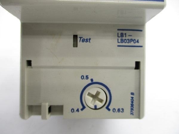 TELEMECANIQUE LB1-LB03P04 660VAC 0.4-0.63A UNMP
