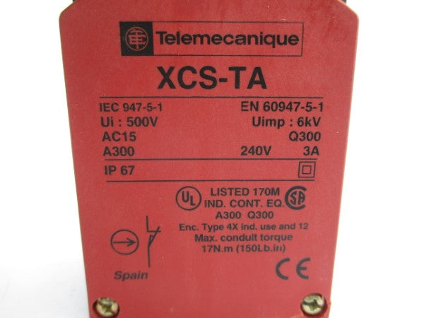 TELEMECANIQUE XCS-TA593 240V 3A NSNP