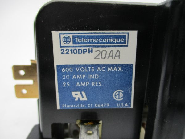 TELEMECANIQUE 2210DPH20AA 600VAC 25A NSNP