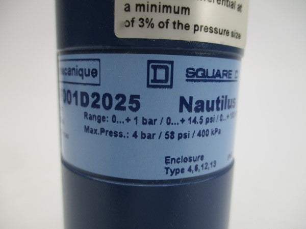 TELEMECANIQUE XML-F001D2025 24V 0-14.5PSI NSNP