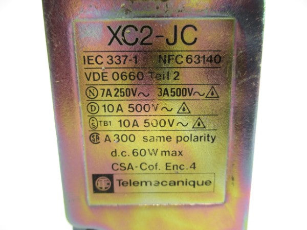 TELEMECANIQUE XC2-JC10111 500V 10A NSMP