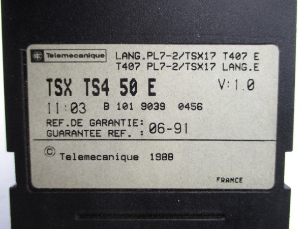 TELEMECANIQUE TSXTS450E NSMP