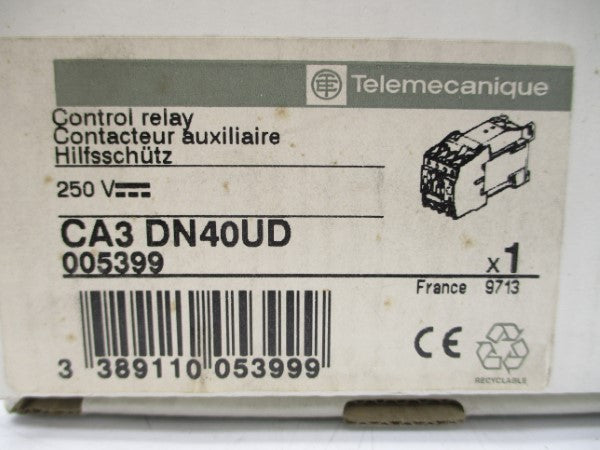TELEMECANIQUE CA3DN40UD 250V NSMP